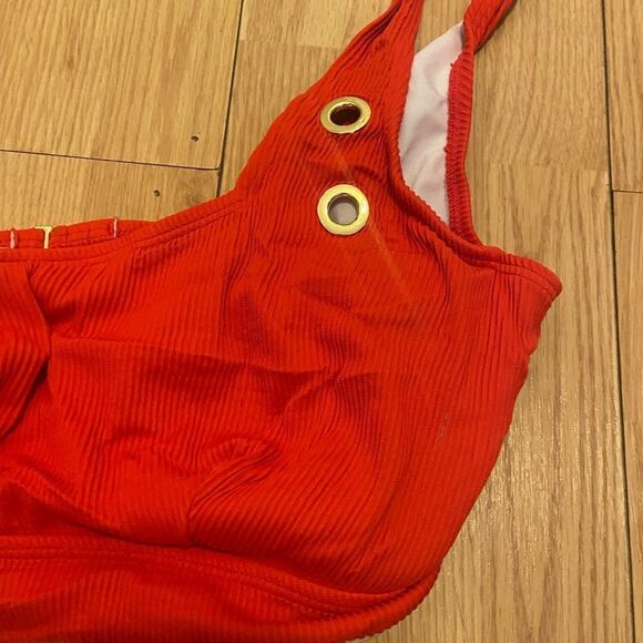 Gabifresh swimsuits for all red swim top 24D / add f02 - Picture 4 of 5